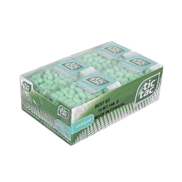 Tic Tac Tic Tac Wintergreen Candy 1 oz., PK288 777